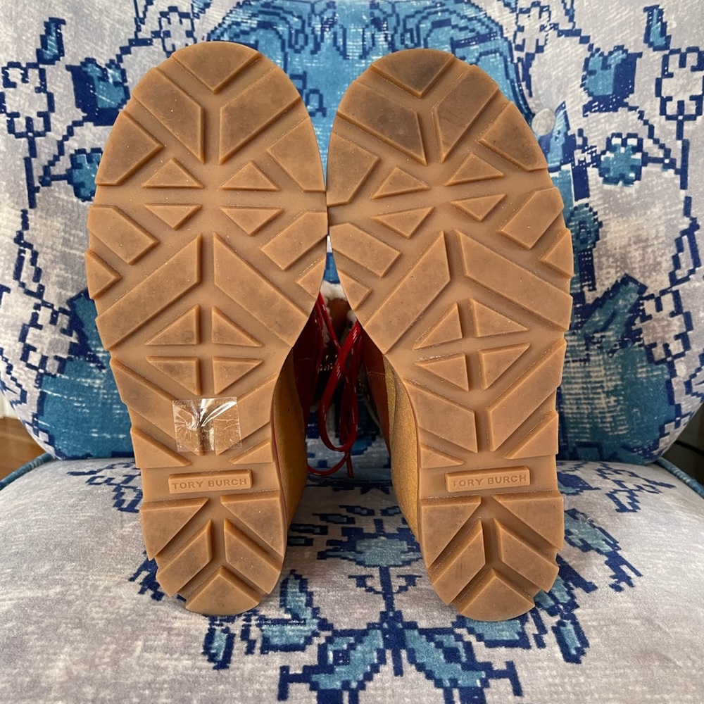 Tory Burch Hiker Wedge Shearling BootieW/box - Picture 7 of 9
